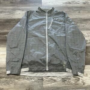 The North Face Flight Better Than Naked Gray Men Large Waterproof Running Jacket